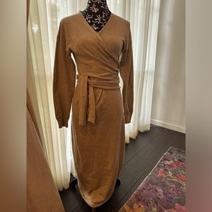 Knit Wrap Dress by Modern Citizen